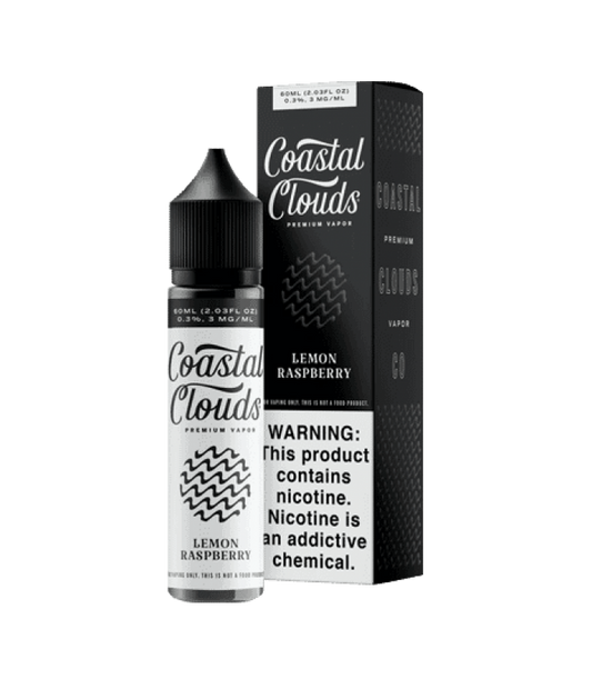 COASTAL CLOUDS LEMON RSPBRY 60ML 3MG