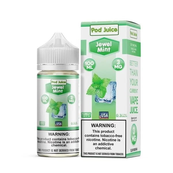 POD JUICE JEWEL MINT 100ML 3MG