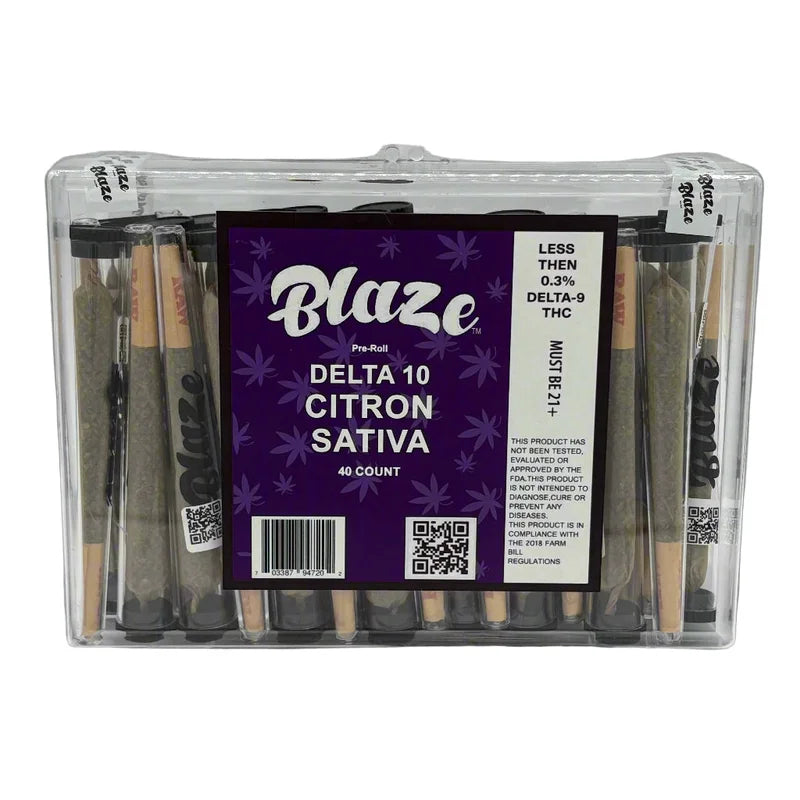 BLAZE D10 CITRON PREROLL 40CT