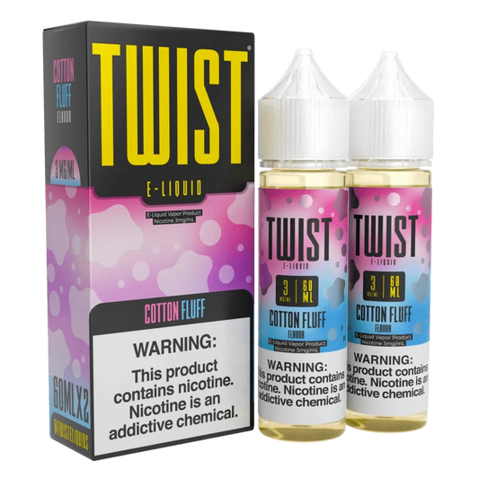 TWIST E LIQUID X 2 COTTON FLUFF 60ML 6MG