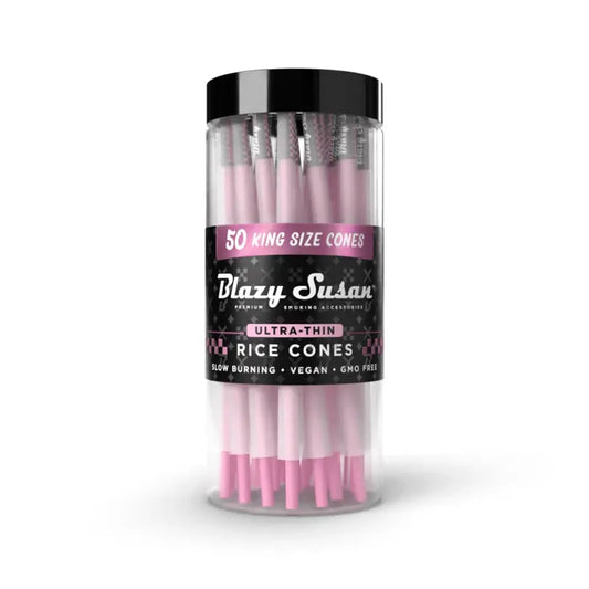 BLAZY SUSAN ULTRA THIN RICE CONES KING SIZE 50CT
