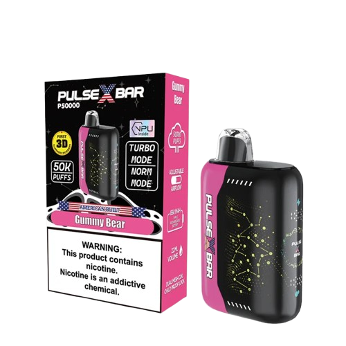 PULSE X BAR NIXODINE GUMMY BEAR 50K