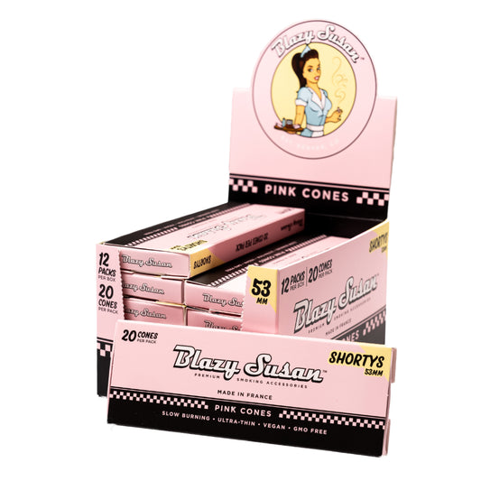 BLAZY SUSAN PINK SHORTYS 53MM 12PK 20CT