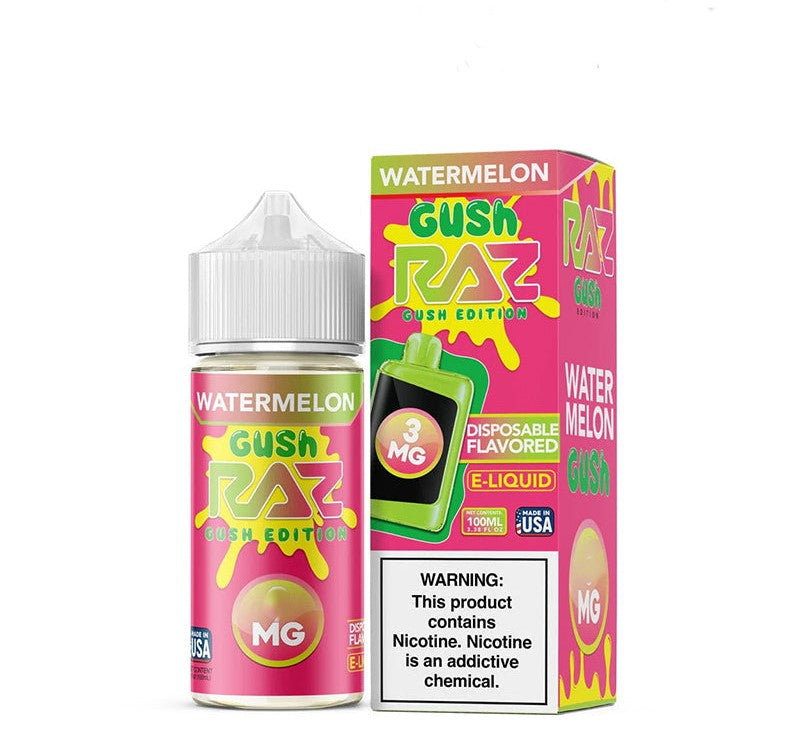 POD JUICE X RAZ WATERMELON GUSH 0MG 100ML