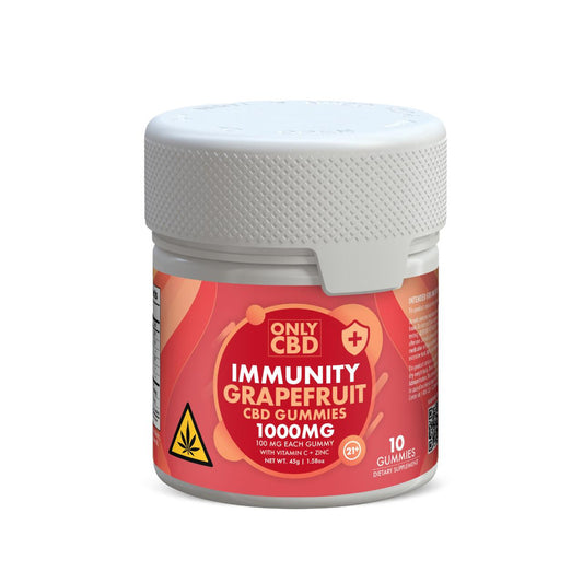 ONLY CBD IMMUNITY GUMMIES GRAPEFRUIT 1000MG