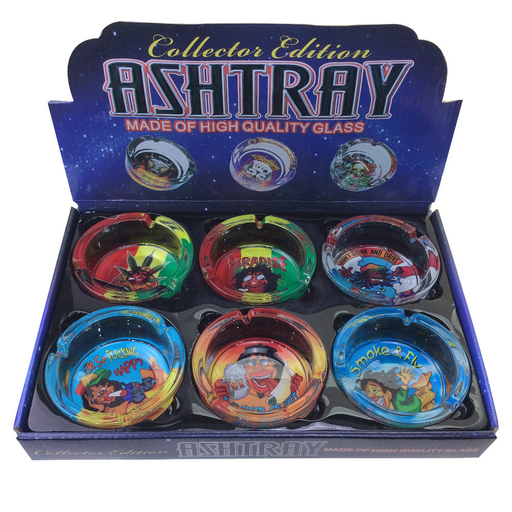 SMOKE AND FLY ASHTRAY 6CT