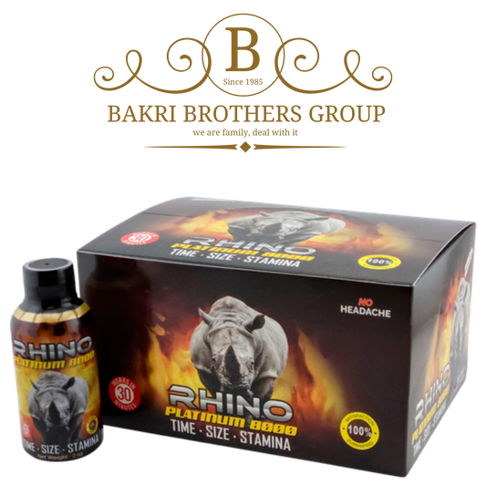 RHINO PLATINUM HONEY 8000 12CT