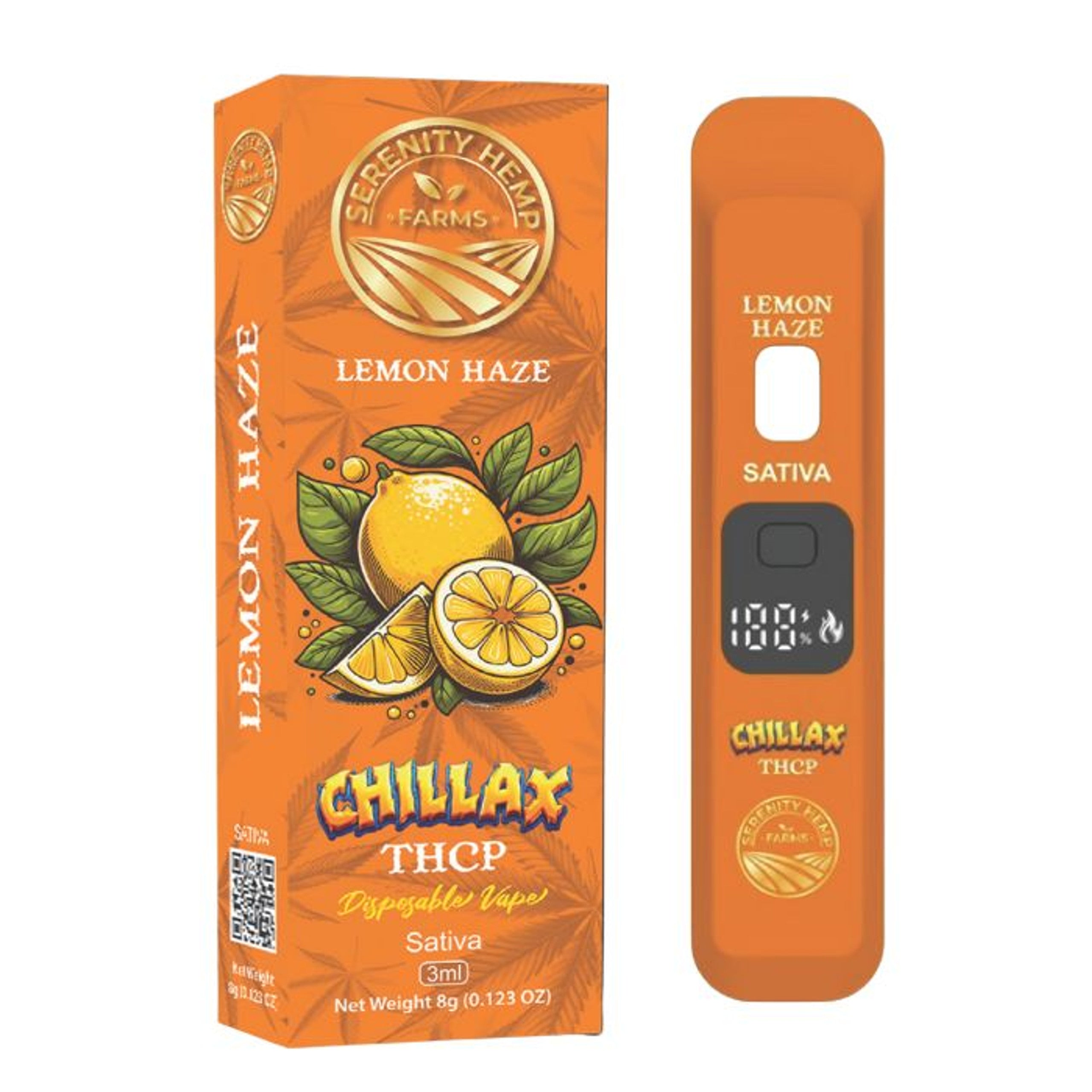 SERENITY HEMP CHILLAX THCP PROLL LEMON HAZE 3GM