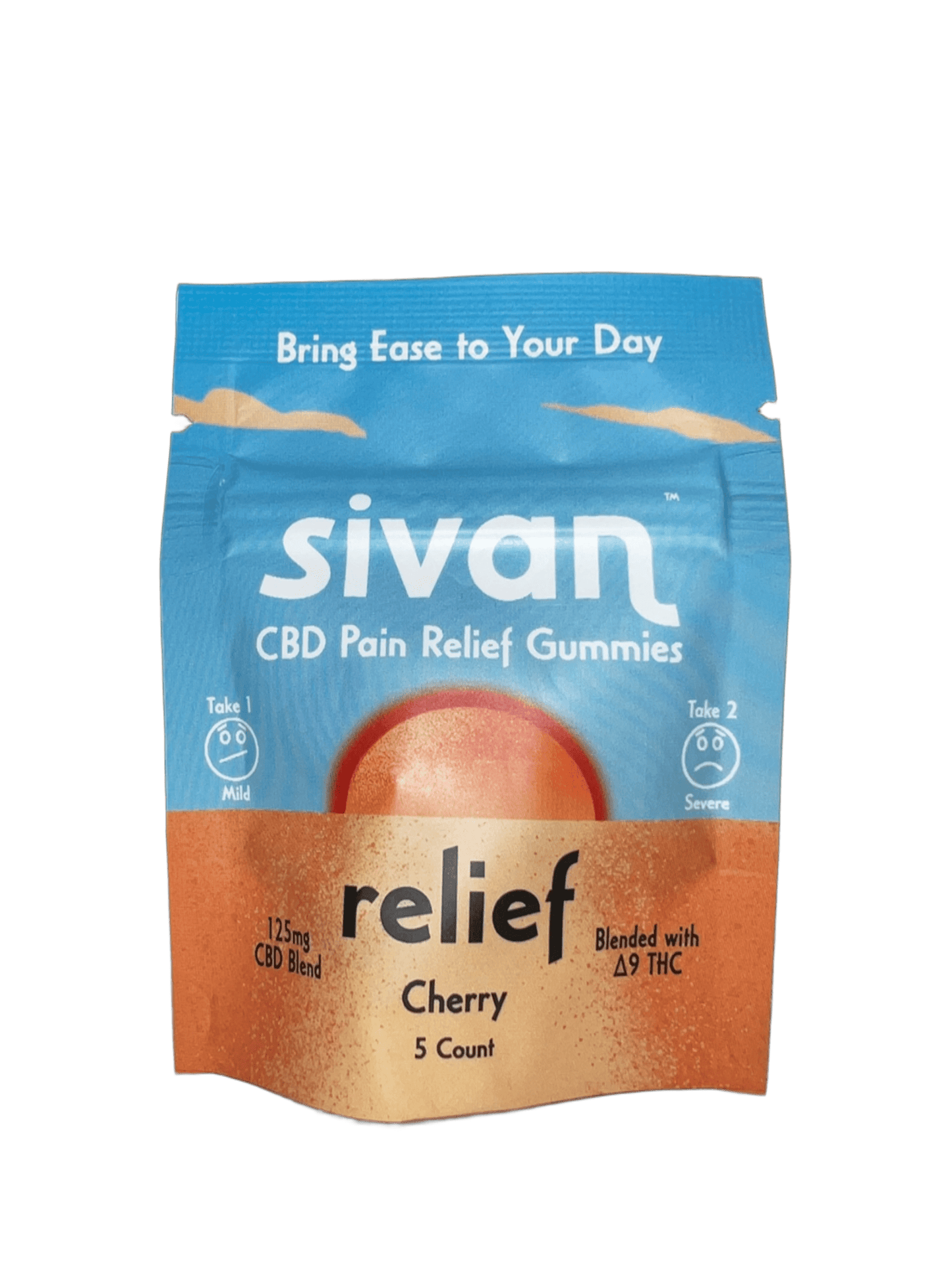 SIVAN CBD PAIN RELIEF GUMMIES CHERRY 125MG