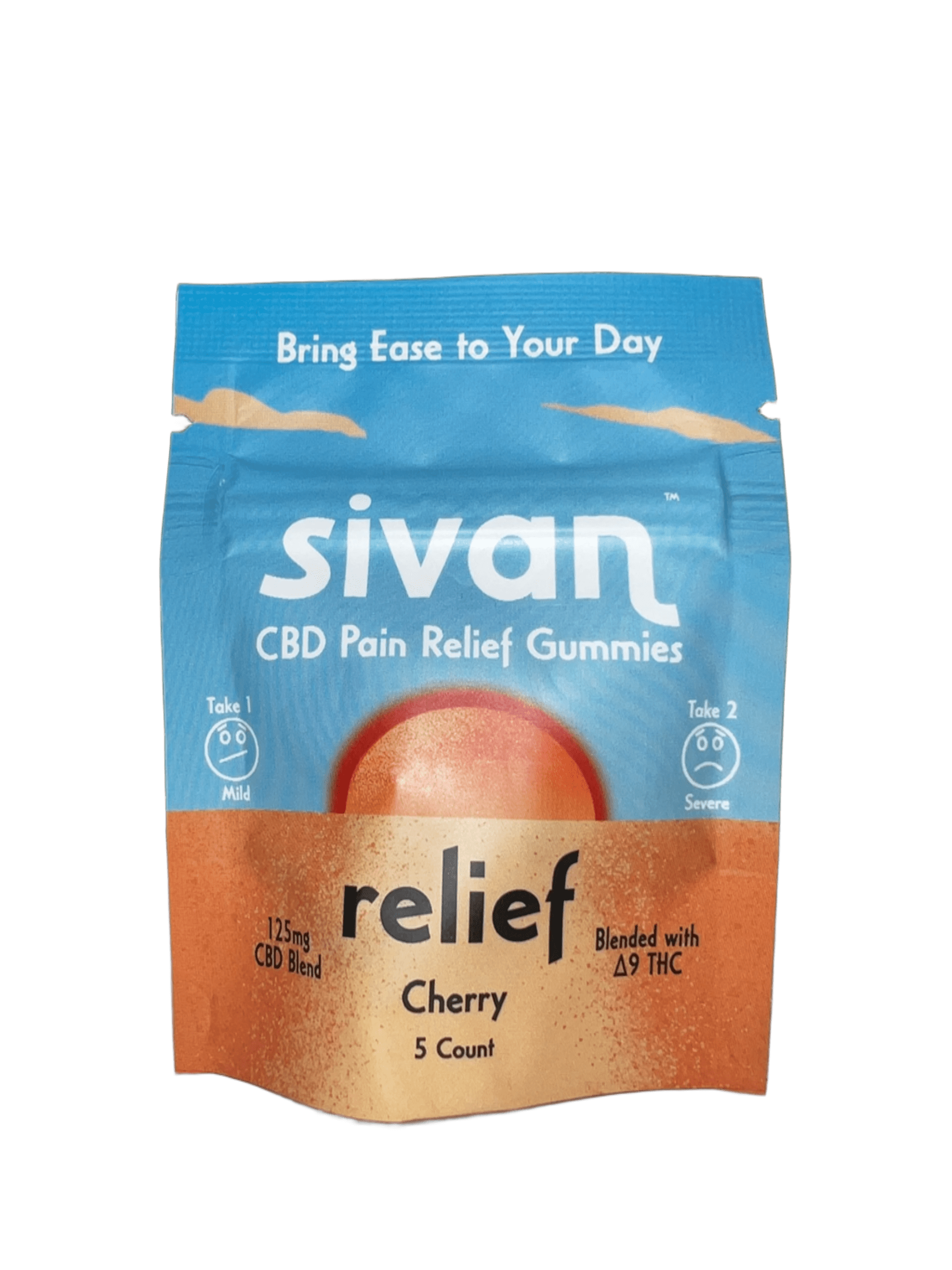 SIVAN CBD PAIN RELIEF GUMMIES CHERRY 125MG