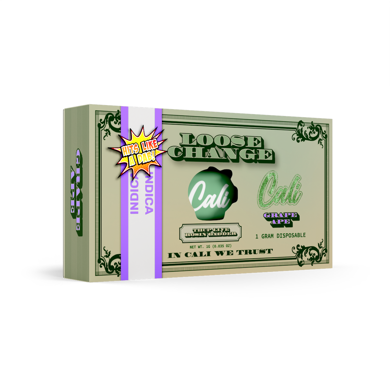 LOSE CHANGE GRAPE APE IND 1G|850060068126|Pack Of|6
