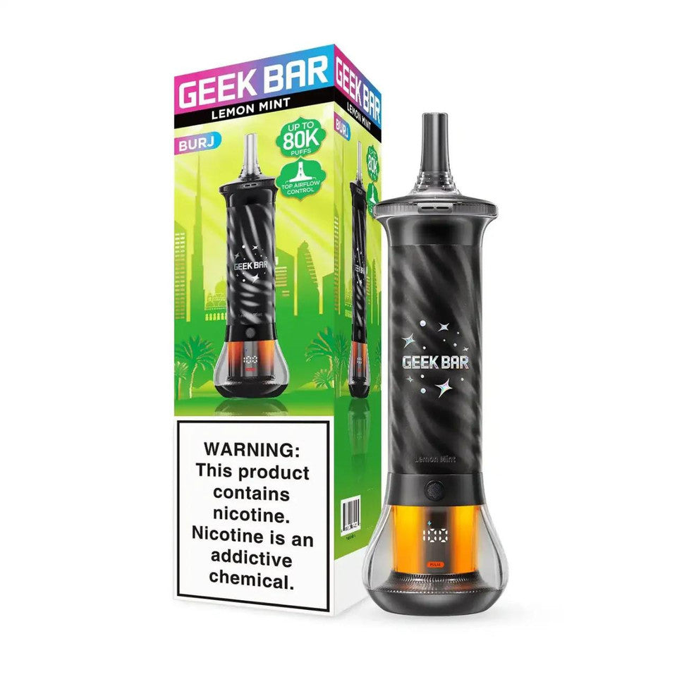 GEEK BAR BURJ LEMON MINT 80K