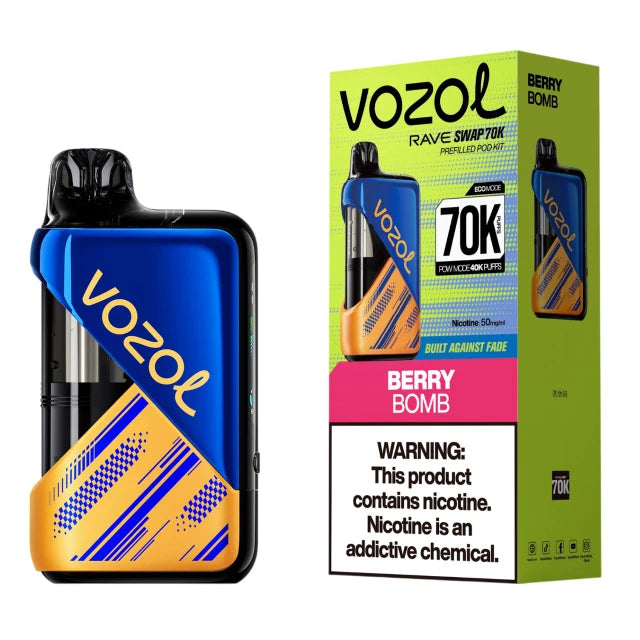 VOZOL RAVE SWAP KIT BERRY BOMB 70K
