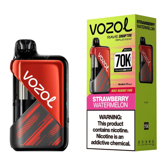 VOZOL RAVE SWAP KIT STRAWBERRY WATERMELON 70K
