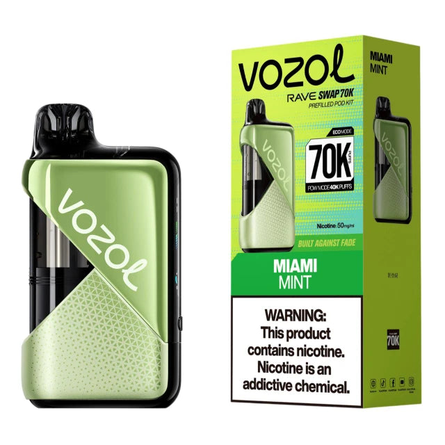 VOZOL RAVE SWAP KIT MIAMI MINT 70K