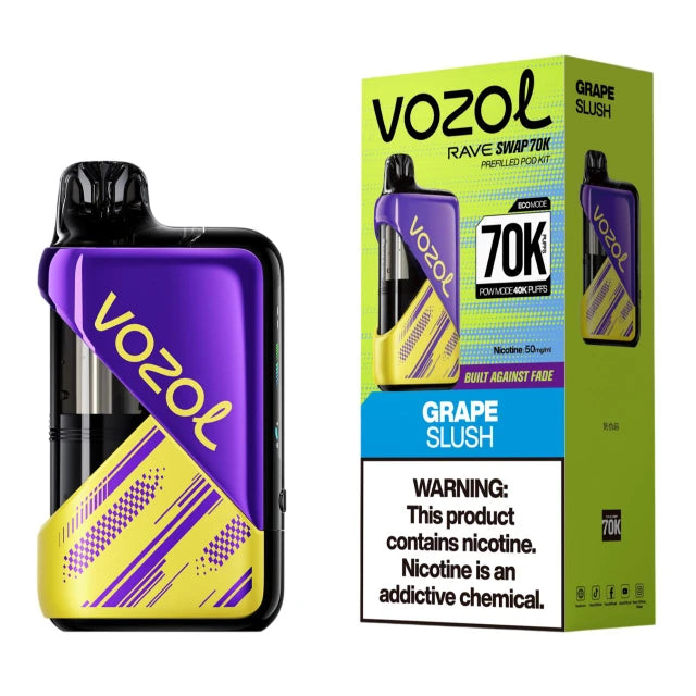 VOZOL RAVE SWAP KIT GRAPE SLUSH 70K
