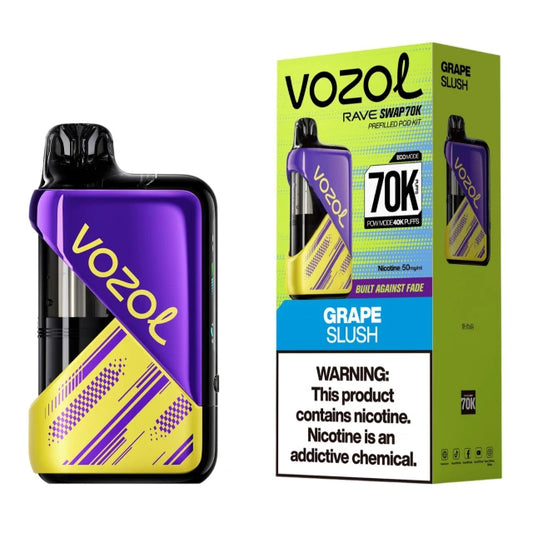 VOZOL RAVE SWAP KIT GRAPE SLUSH 70K