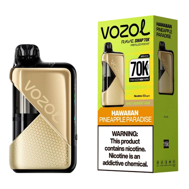 VOZOL RAVE SWAP KIT HAWAIIAN PINEAPPLE PARADISE 70K