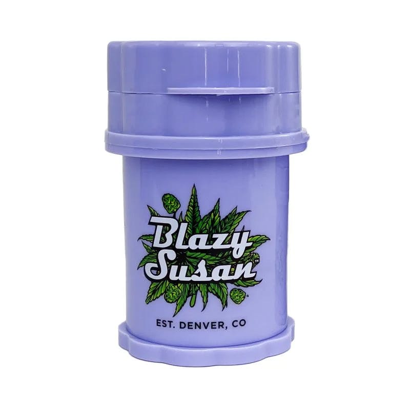 BLAZY SUSAN HERB SAVER GRINDER PURPLE NUGS