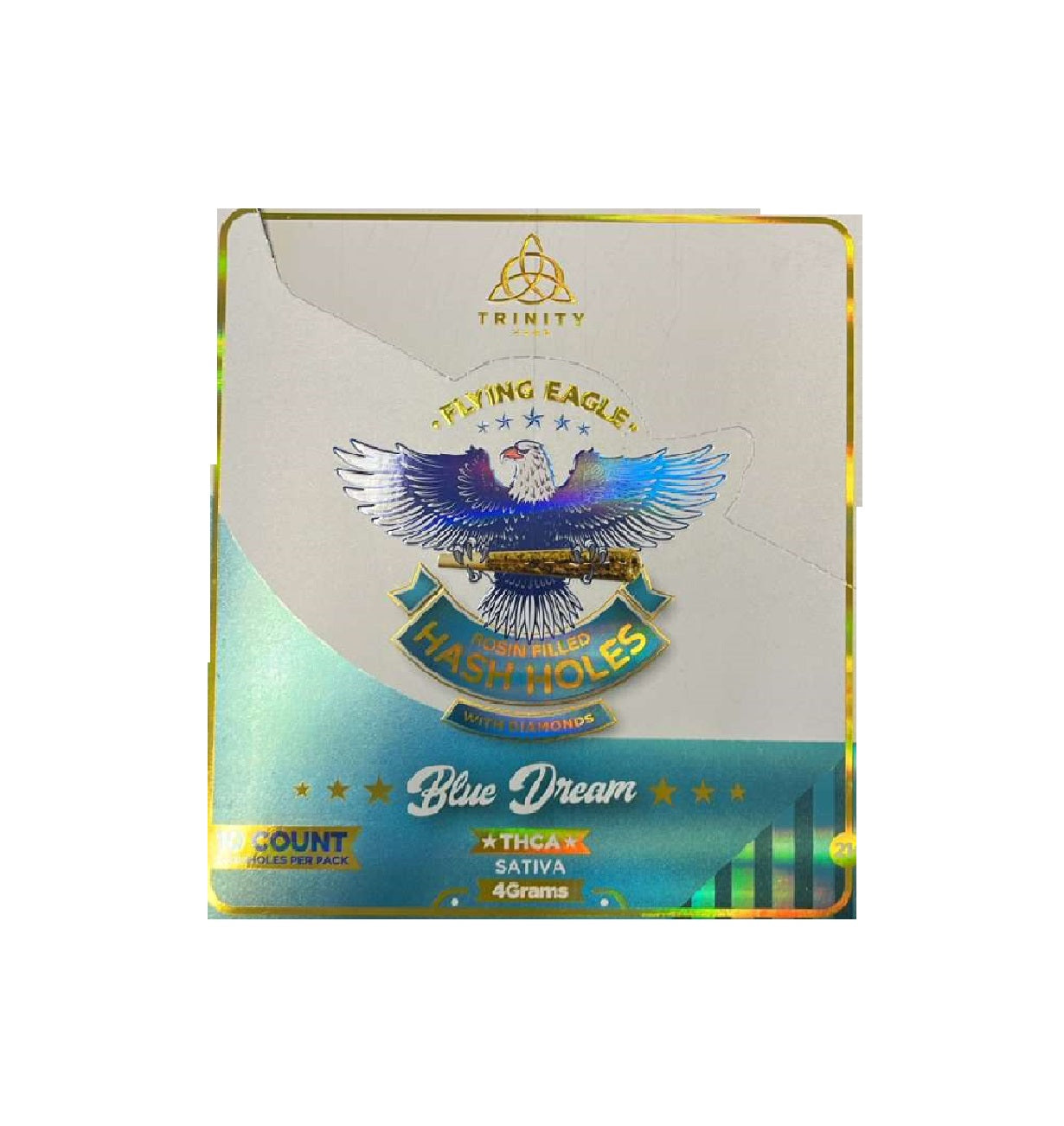 TRINITY FLYING EAGLE HASH HOLES PROLL BLUE DREAM 4GM 2CT