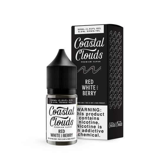 COASTAL CLOUDS|RED WHITE AND BERRY 30ML 50MG|791684119224|Pack Of 1