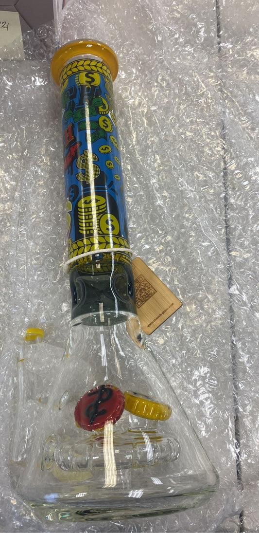 WATERPIPE CHEECH CLASSIC CASH OUT BEAKER CHE376 15"