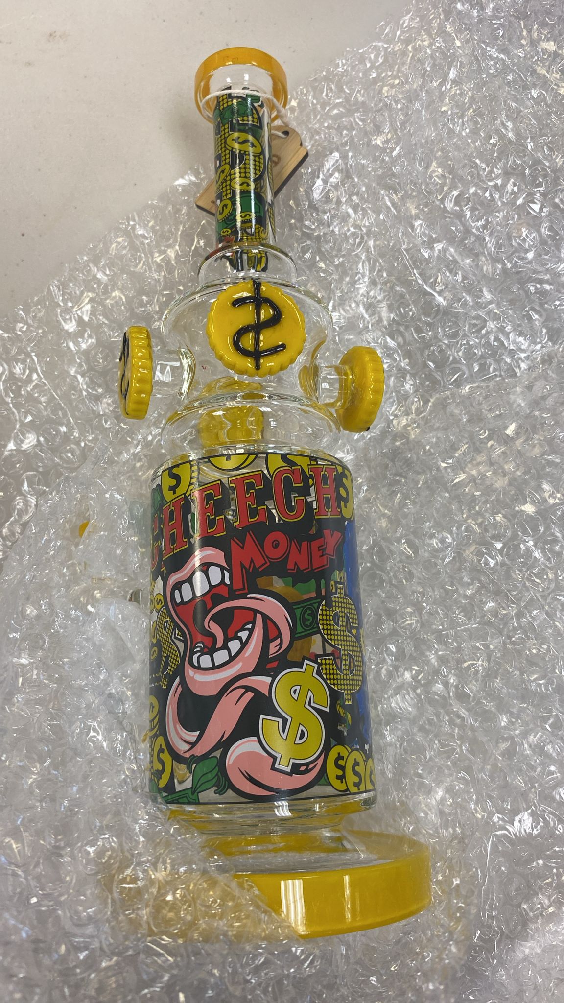 WATERPIPE CHEECH LETS GAMBLE CHEECH CHE369 13"