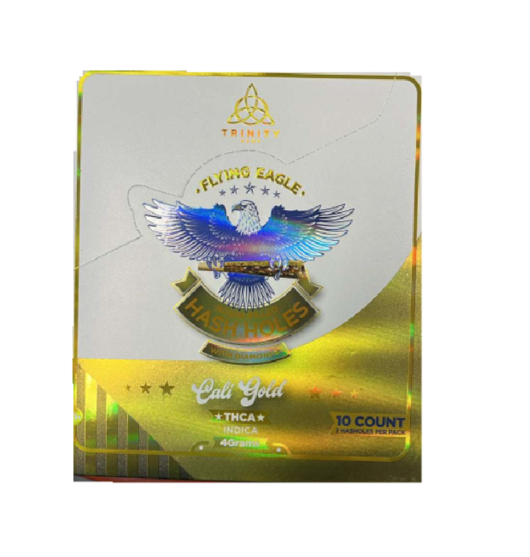 TRINITY FLYING EAGLE HASH HOLES PROLL CALI GOLD 4GM 2CT