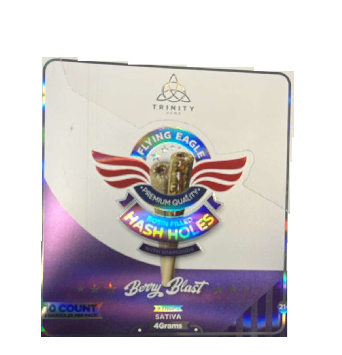 TRINITY FLYING EAGLE HASH HOLES PROLL BERRY BLAST 4GM 2CT