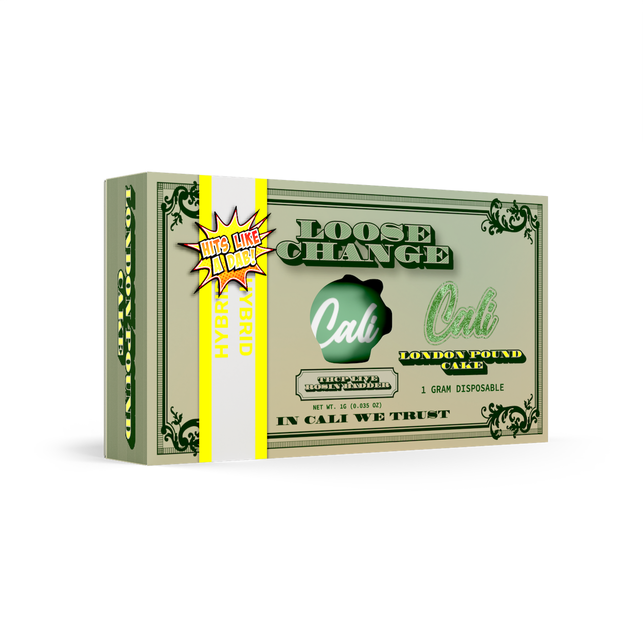 LOSE CHANGE LONDON POUND CAKE HYB 1G|850053112850|Pack Of|6