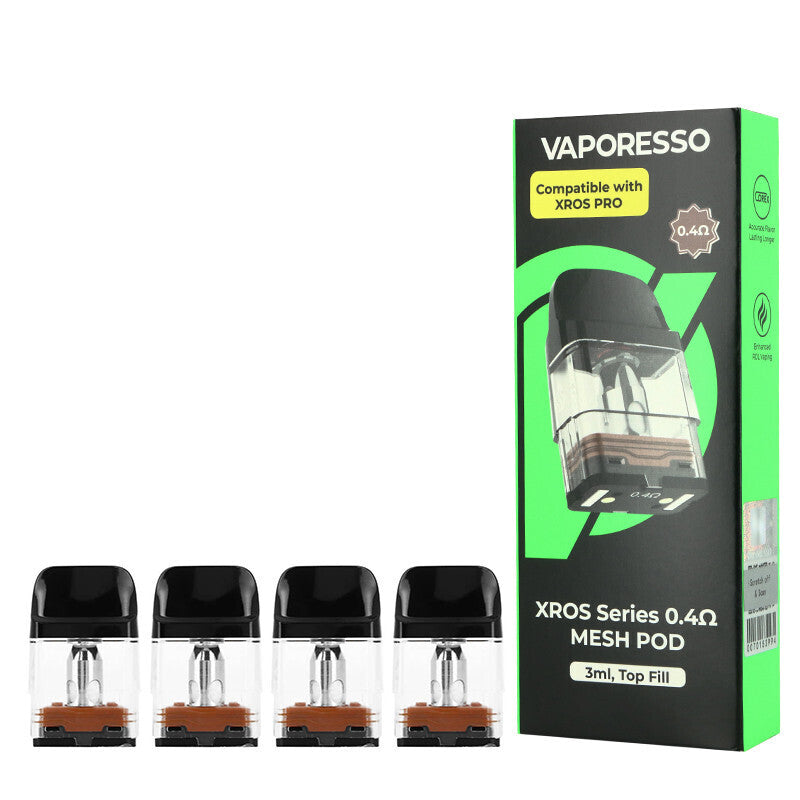VAPORESSO XROS COIL POD 0.4OHM 4CT 2ML