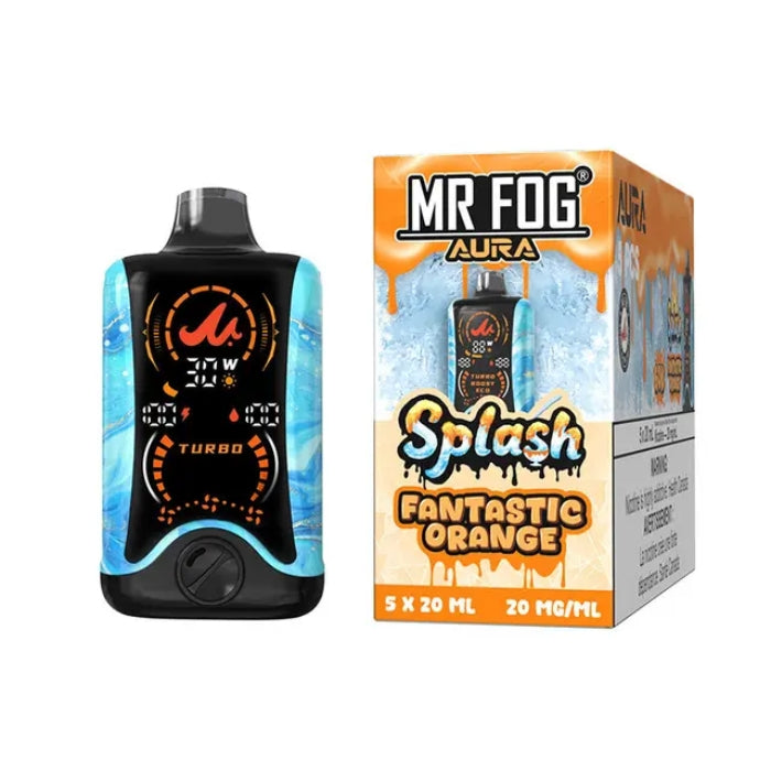 MR FOG AURA FANTASTIC ORANGE SPLASH EDTN 60K