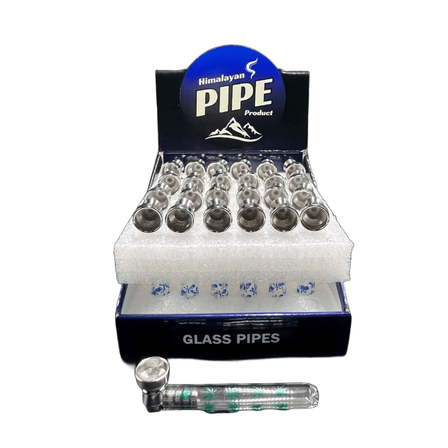 HANDPIPE CLEAR MIX METAL PIPE MP45 24CT