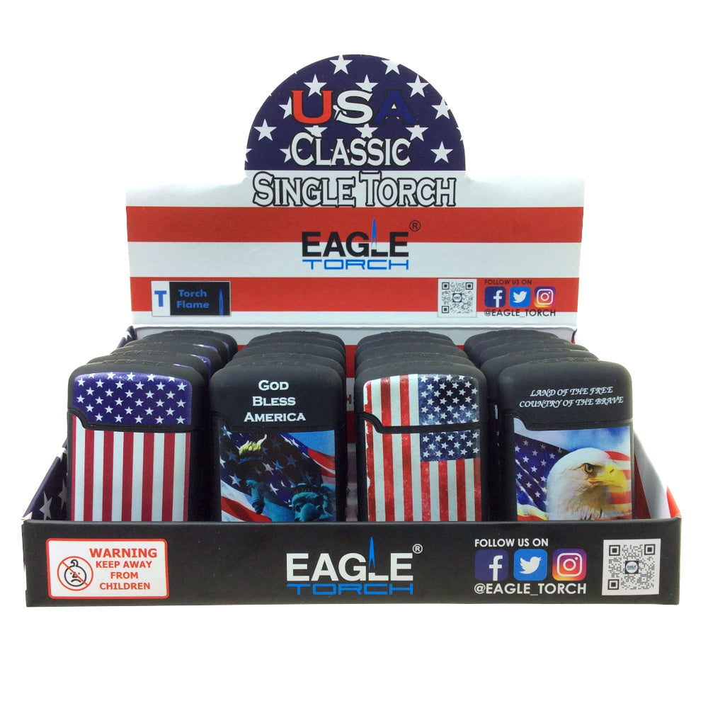 EAGLE TORCH USA FLAG PT113US 20CT