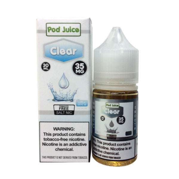 POD JUICE SALT CLEAR 35MG 30ML