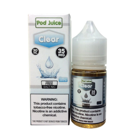 POD JUICE SALT CLEAR 35MG 30ML
