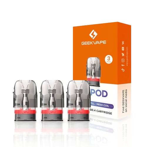 GEEK VAPE POD MEASH COIL 0.4 CARTIDGE 2ML 3CT