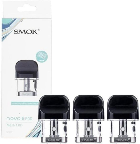 SMOK NOVO 2 MESH 1.0 OHM REPLACEMET PODS 3PCS