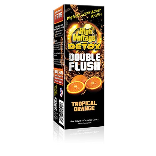 HIGH VOLTAGE DOUBLE FLUSH TROPICAL ORANGE 16OZ
