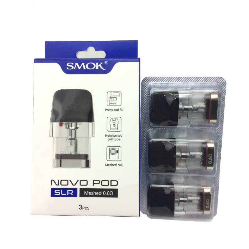 SMOK SLR NOVO POD MESHED 0.6 OHM COIL 3CT