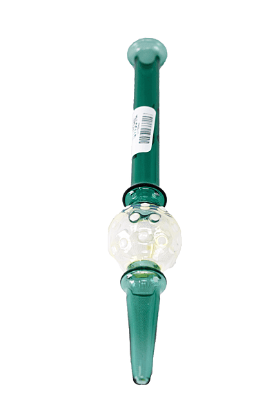 KANDY GLASS DAB PURPEL BLUE GREEN STRAW 1CT