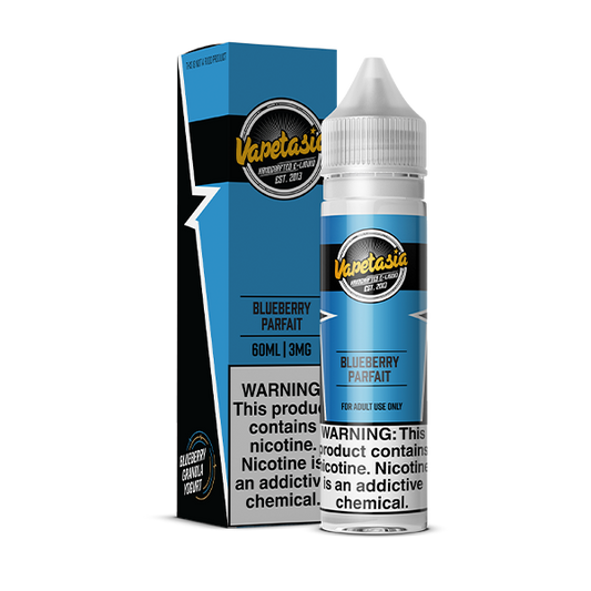 VAPETASIA  BLUEBERRY PARFAIT 100ML 0MG