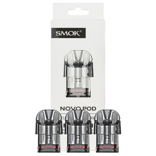 SMOK NOVO POD CLEAR MESHED COIL BRIGHT BLACK 0.1 OHM