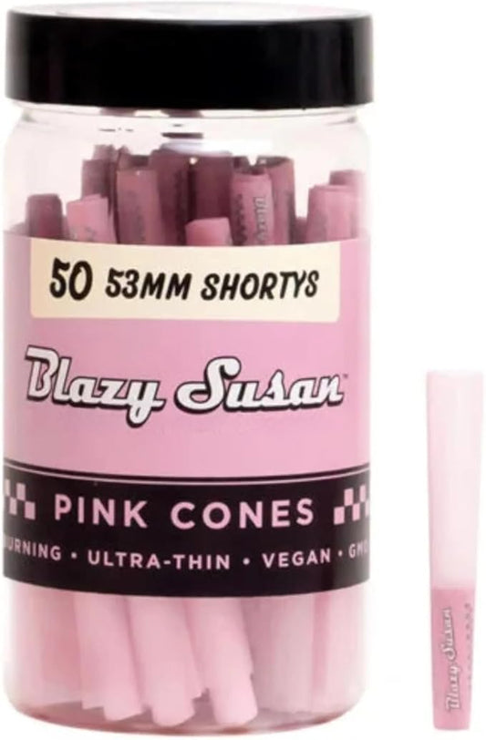 BLAZY SUSAN CONE SHORTYS PINK 53MM