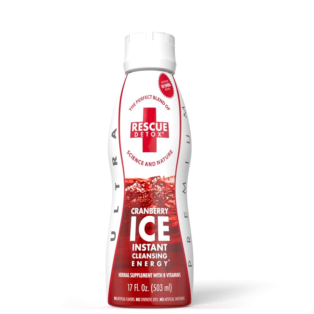RESCUE DETOX INSTANT CLEANSING CRANBERRY 17OZ