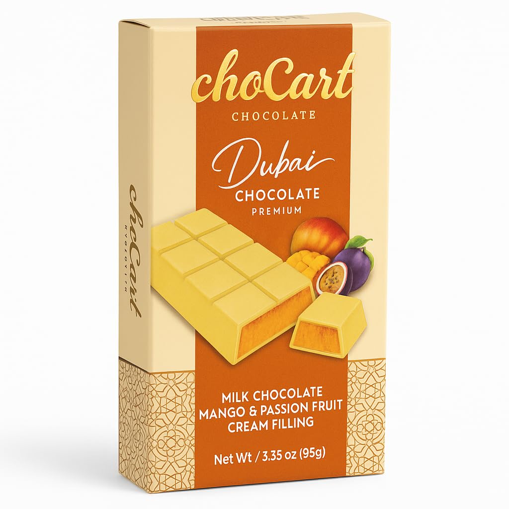 CHOCCART MANGO PASSION FRUIT CREAM FILLING 95G