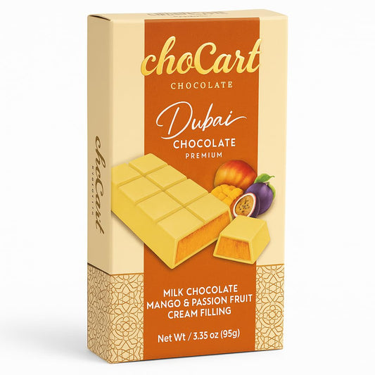 CHOCCART MANGO PASSION FRUIT CREAM FILLING 95G