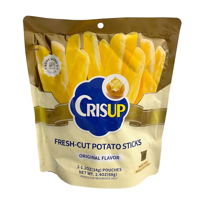 CRISUP POTATO STICKS BLACK ORIGINAL  2.4OZ