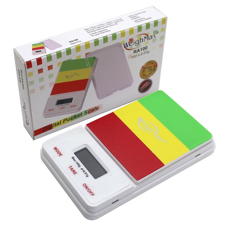 WEIGHMAX RA 100 RASTA 100GX0.01G