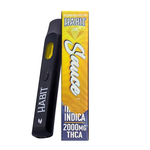 HABIT SAUCE VAPE PEN 2000MG|HABIT SAUCE VAPE PEN SOUR HAZE SATIVA 2000MG|699838568211